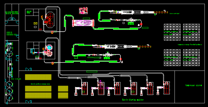 Автоматическая линия производства питьевой минеральной воды 4