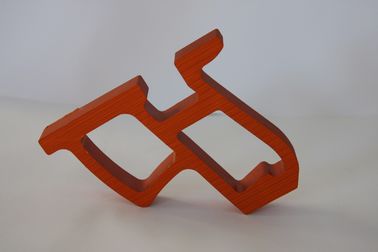 Precision Cutting / Anodizing Aluminum CNC Parts For Pistol Hand Shank