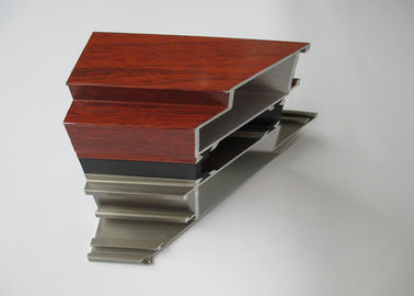 Screen Casement Aluminium Window Profiles Heat Insulated Anti Theft