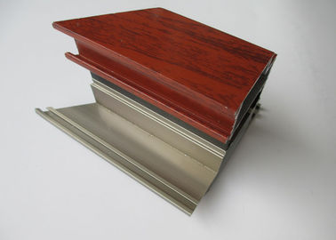 Screen Casement Aluminium Window Profiles Heat Insulated Anti Theft