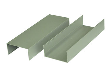 Big Custom Aluminum Channel Profiles , Aluminum U Channel Extrusions