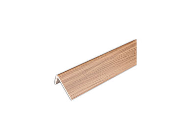 Industrial 30 X 50 Aluminium Angle Profiles Wood Grain Transfer Printing