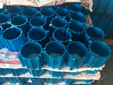 6063T Precision Cutting 100mm Length Aluminum Enclosures With Blue Anodized Color