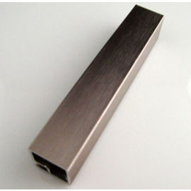 Extruded Aluminium Industrial Profile Buff Anodizing ISO9001 / ISO14001/ OHSAS 1800