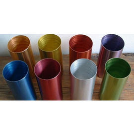Extruded Aluminium Industrial Profile Buff Anodizing ISO9001 / ISO14001/ OHSAS 1800